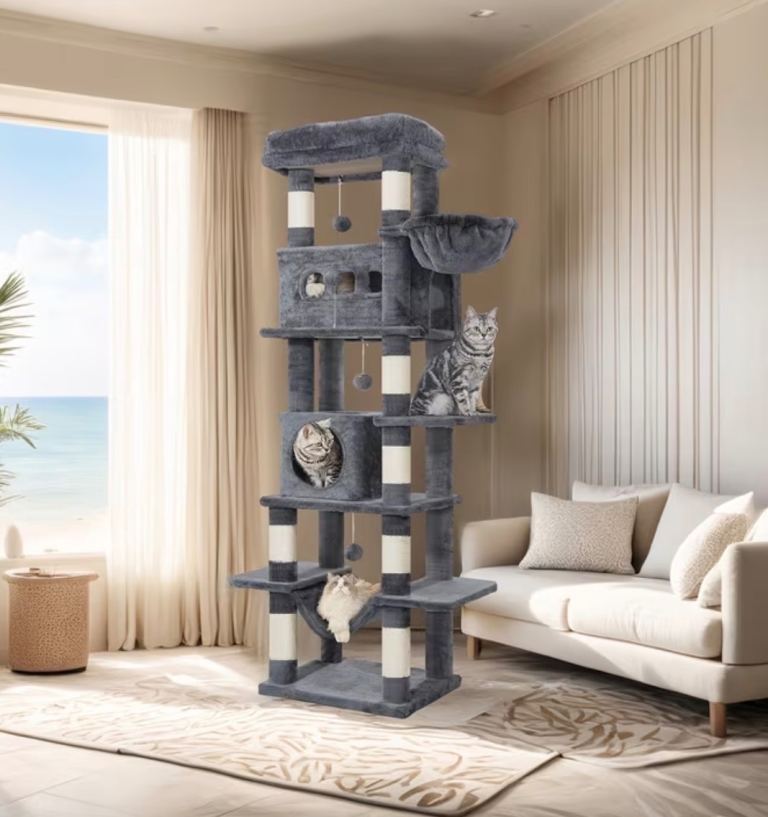 New XL cat tree kitten scratcher post