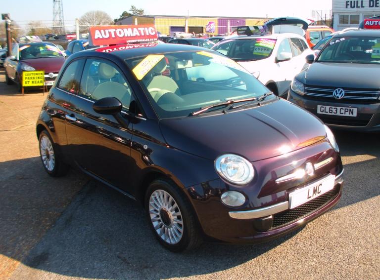 2014 Fiat 500 1.2 Lounge Hatchback 3dr Petrol Dualogic Euro 6 (s/s) (69 bhp)