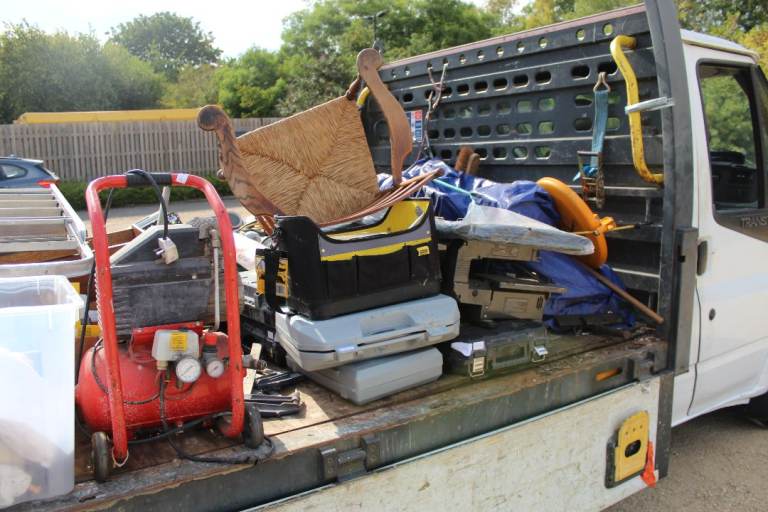 Red Air Compressor – small Fair Condition, Ready for Work factory clearance