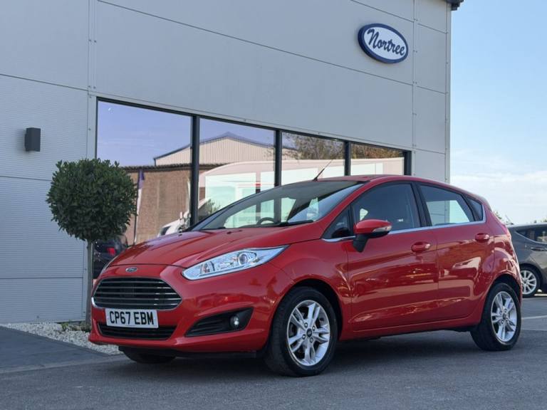 2017 67 FORD FIESTA 1.0T ECOBOOST ZETEC HATCHBACK 5DR PETROL POWERSHIFT EURO 6 (