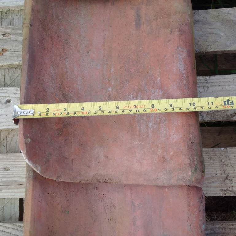 1100+ Reclaimed, handmade antique red clay 'Dutch' Pantiles