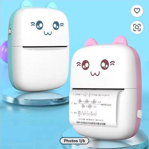 NEW Portable Mini Thermal Printer - Cute Design, Easy to Carry