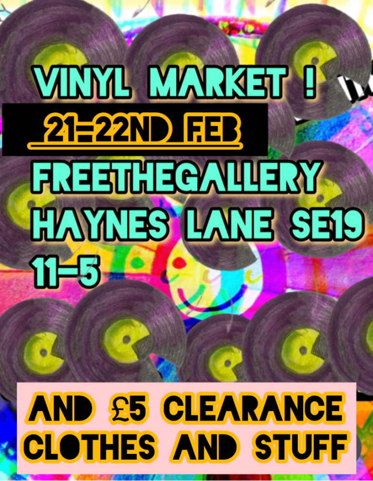 Vinyl records and cassettes sale 