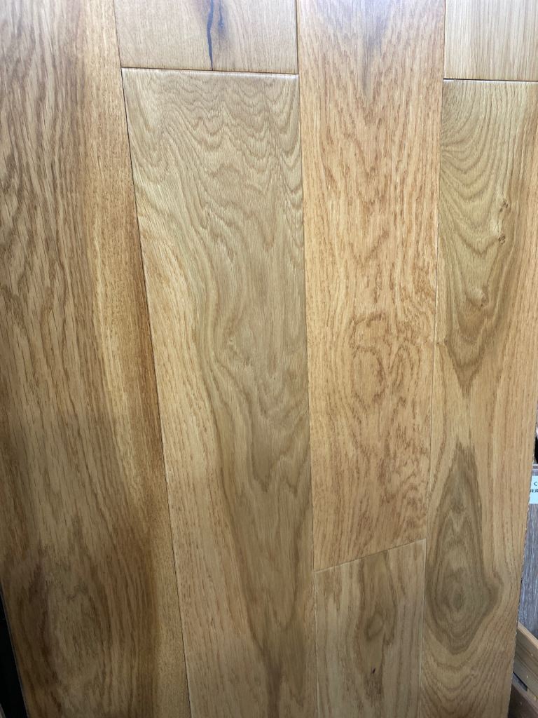 Brand new engineered oak flooring 