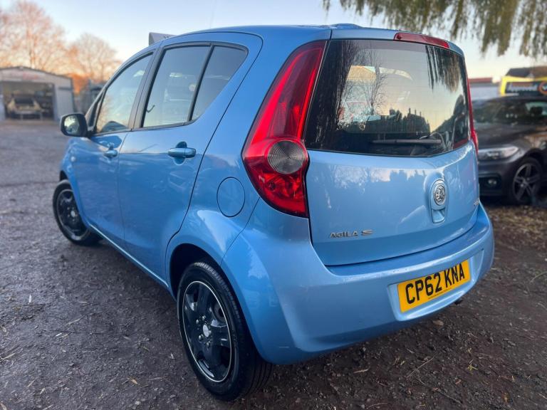 2012 Vauxhall Agila 1.0 12V [68] ecoFLEX S 5dr HATCHBACK PETROL Manual