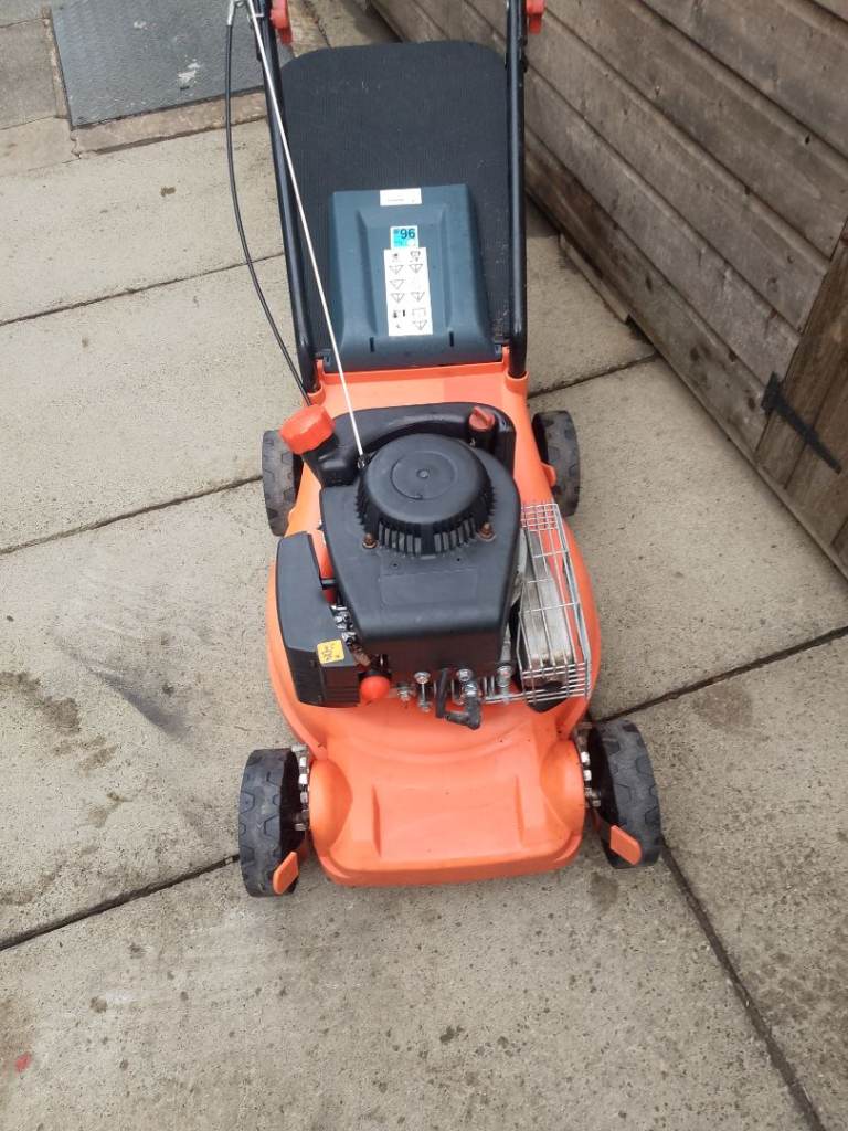 Sovereign hand propelled petrol lawnmower 