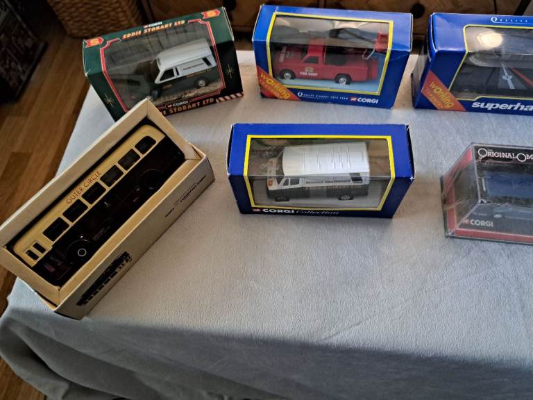 Corgi collectibles, Buses,trucks,vans, as new £10 each