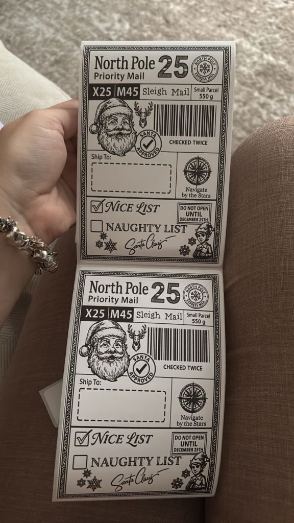 Christmas stickers