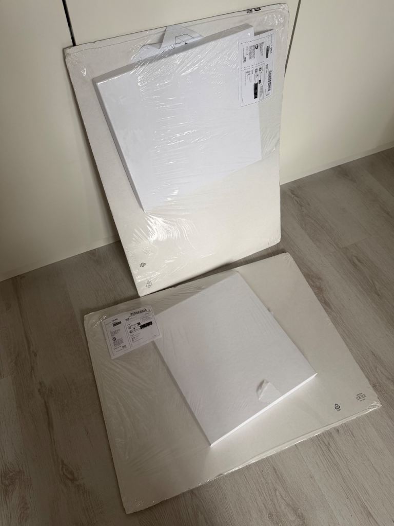 IKEA Storage Boxes x2 - White