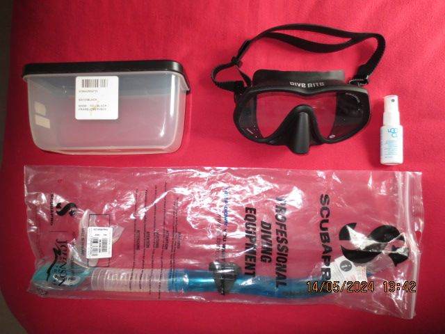 Male and Female Snorkel Equipment