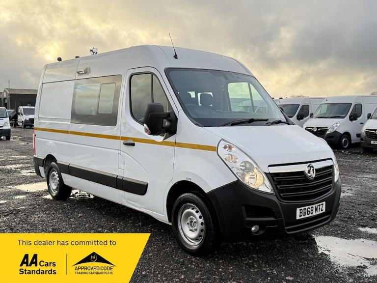 2019 Vauxhall Movano 2.3 CDTI H2 Van 130ps PANEL VAN DIESEL Manual
