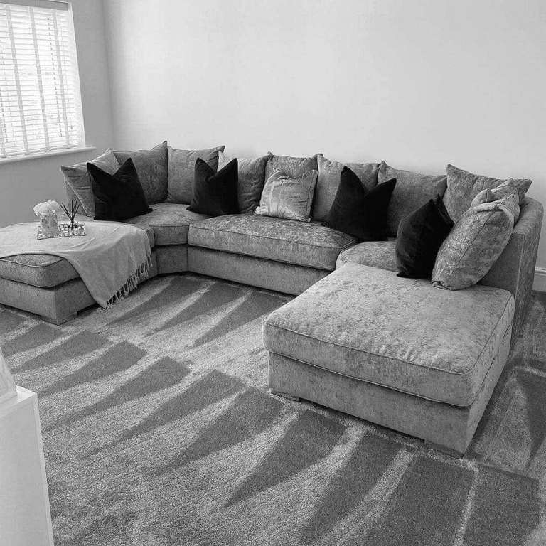 U Shape Corner Sofa – Modern Fabric Sofa | UK Delivery Available