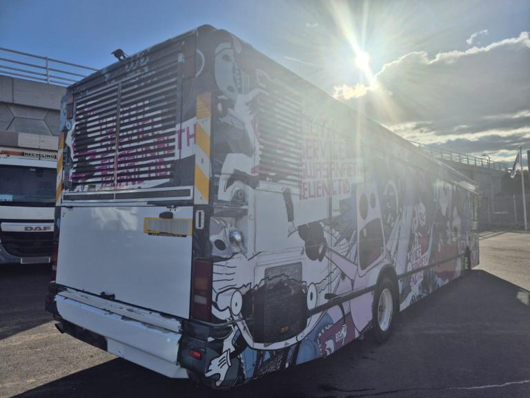 1999 Dennis DART/S-DART/LANCE 4X2 AUTO 13 TON PLAXTON BODY MOBILE YOUTH UNIT C/W SIDE AWNING NA D...