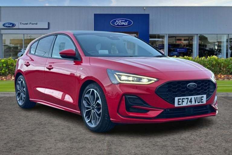 2025 Ford Focus 1.0 EcoBoost Hybrid mHEV 155 ST-Line X 5dr Auto- With Drivers Assistance Pa Hatch...