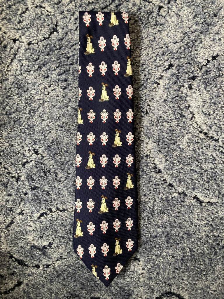 Wallace and Gromit Mens Tie – post or collect