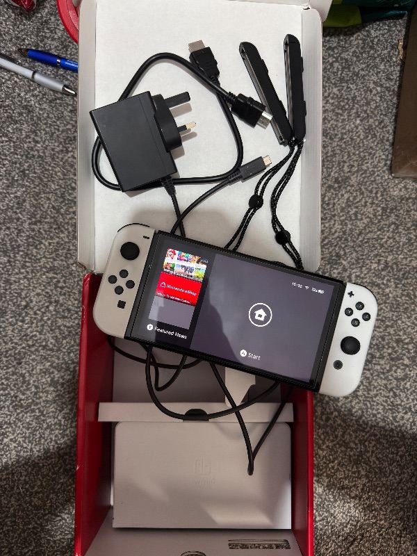 Nintendo Switch - OLED Model White 64GB Boxed