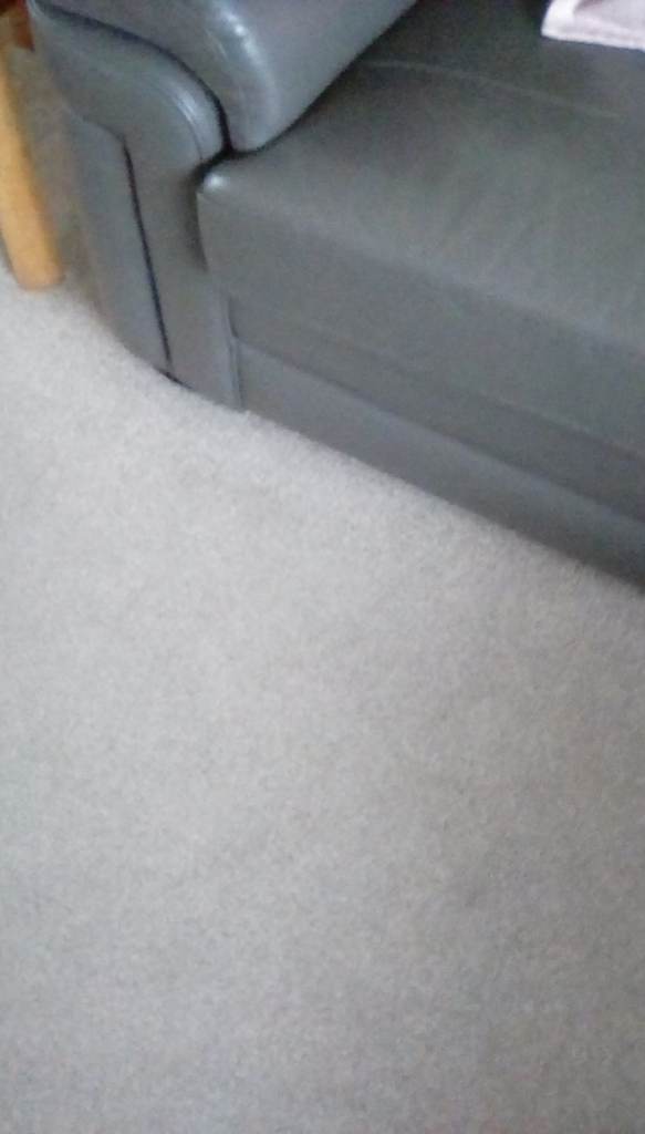 Italian leather sofa and chair