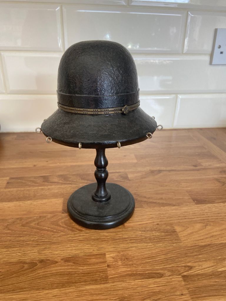 Wooden earring hat holder