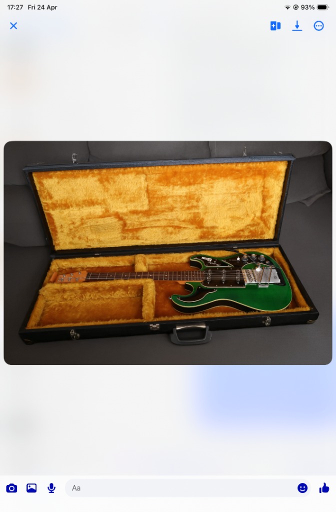 Burns Marvin s guitar 1960s