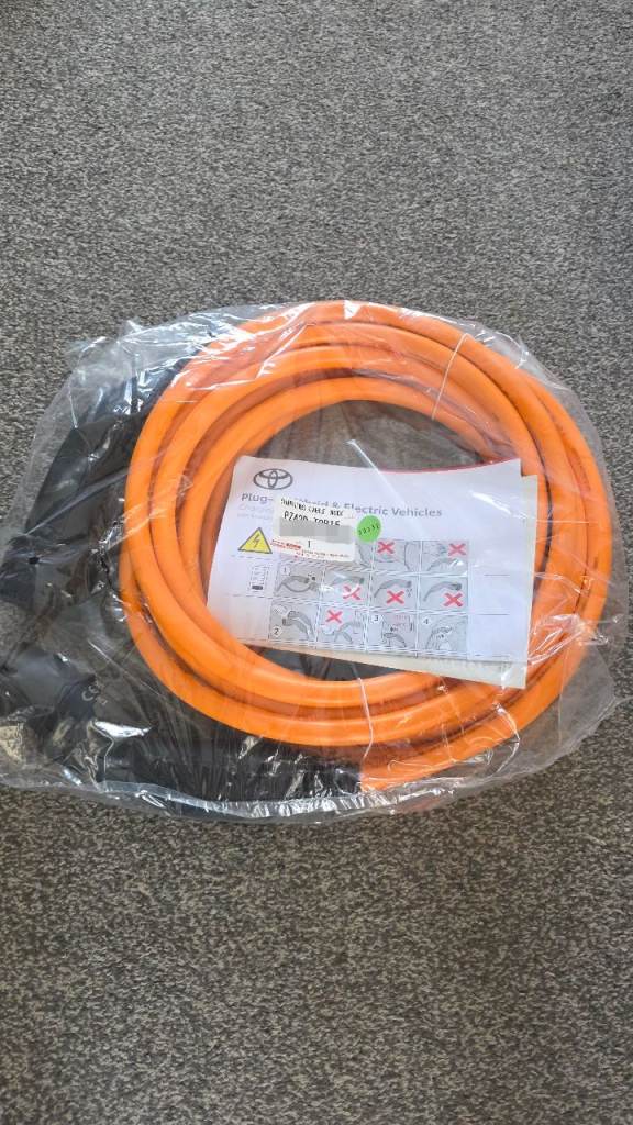 Genuine brand new RAV4 PHEV charing cable