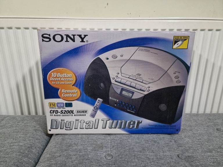 Brand New - Sony CD Radio Cassette Recorder Player