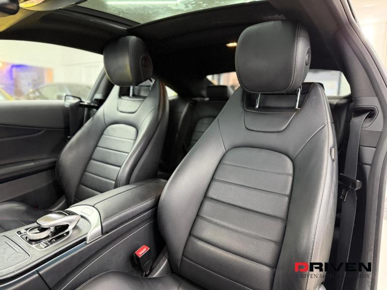 MERCEDES BENZ C220d COUPE AMG LINE PREM C CLASS C63 KIT+PAN ROOF + FREE DELIVERY