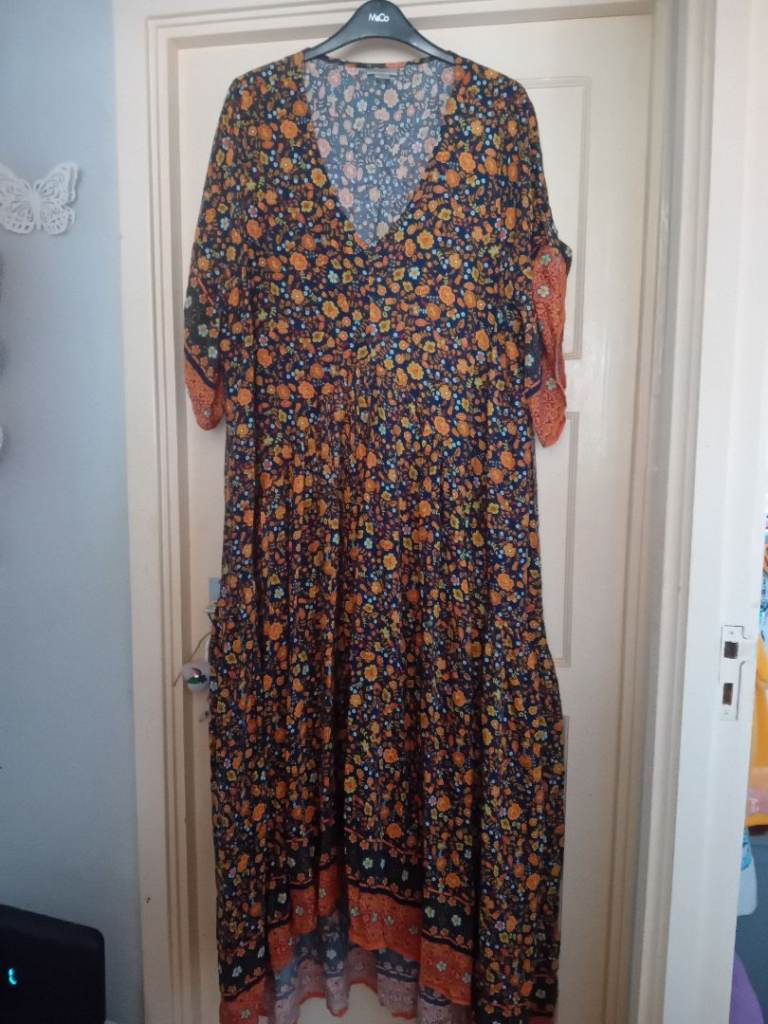Beautiful autumn colour dress