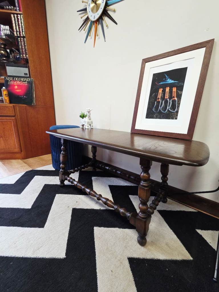 Ercol Solid Wood Coffee Table | Vintage