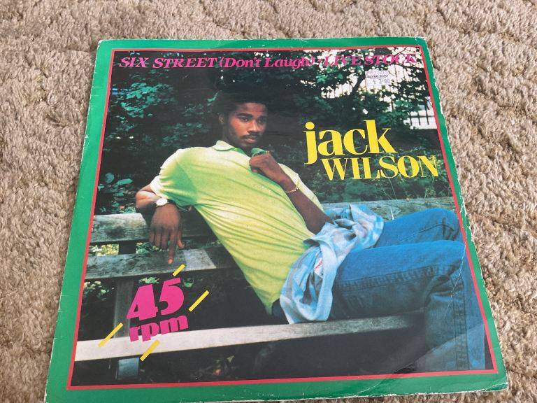 JACK WILSON - SIX STREET ( DON’T LAUGH) 12” REGGAE