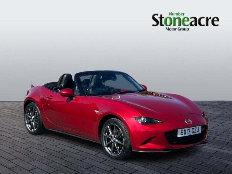 2017 Mazda MX-5 2.0 Sport Nav 2dr CONVERTIBLE PETROL Manual