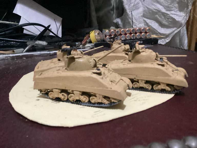 Airfix Sherman nb 1:76 £16 for 4 or will split