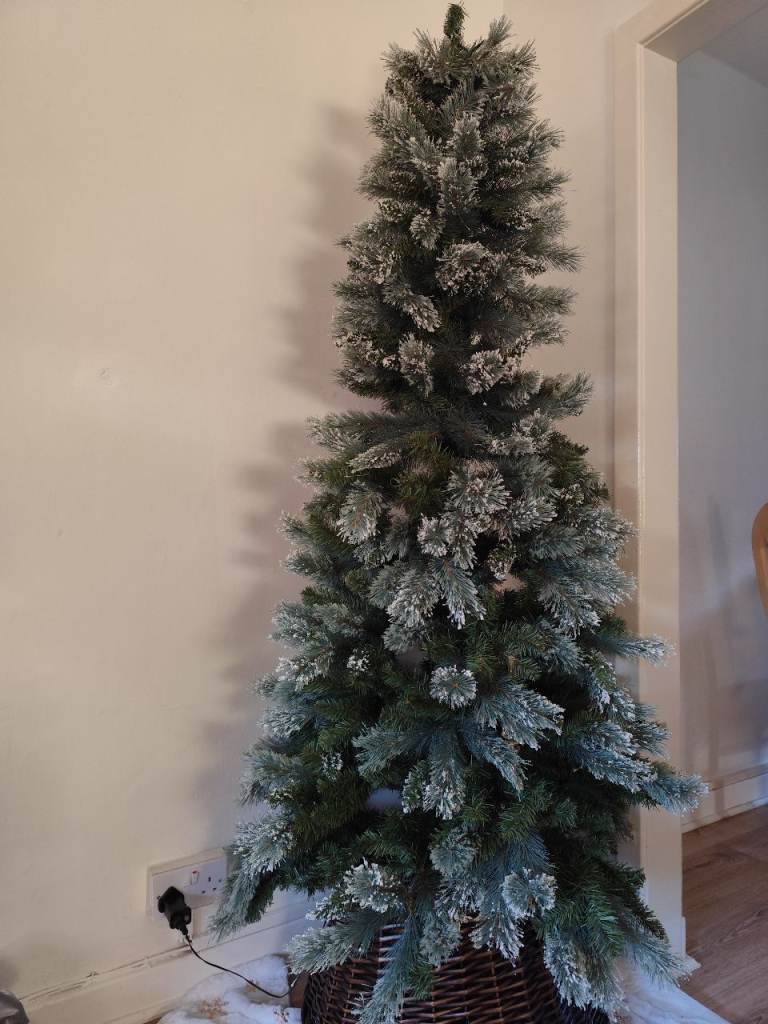 Christmas tree with base and storage box