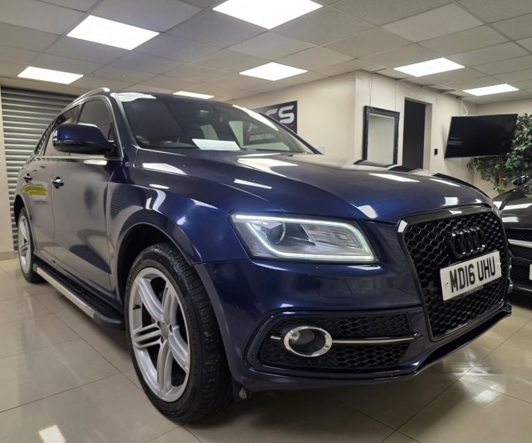 AUDI Q5 2.0 TDI S line Plus Blue Manual Diesel WARRANTY 12 MONTHS MOT