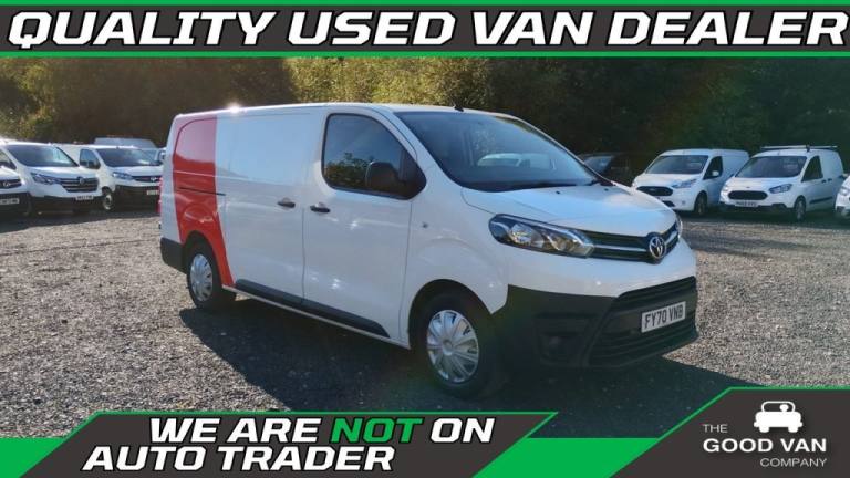 2020 Toyota ProAce LWB 2.0 D 120 PS LWB Active With Air Conditioning, Electric Windiws, Twin S PA...