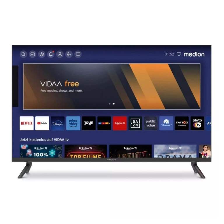FREE DELIVERY excellent 40 MEDION LED SMART TV full HDTV 1080p freeveiw channels inbuilt 