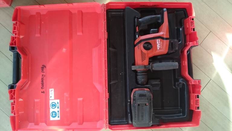 Hilti TE 6-A36 AVR SDS 36v Hammer Drill WITH Chisel action 4 modes & 5.2 battery