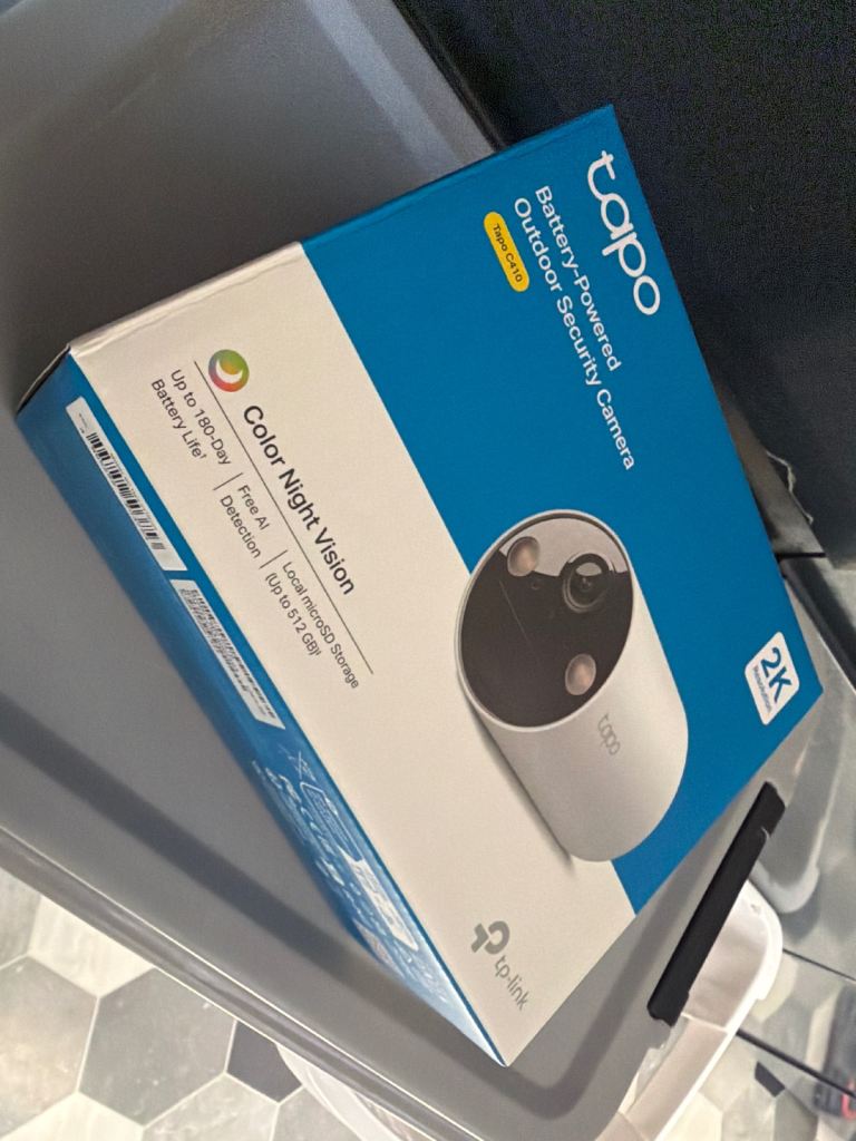 Tapo C420 Battery-Powered Outdoor Security Camera 2K