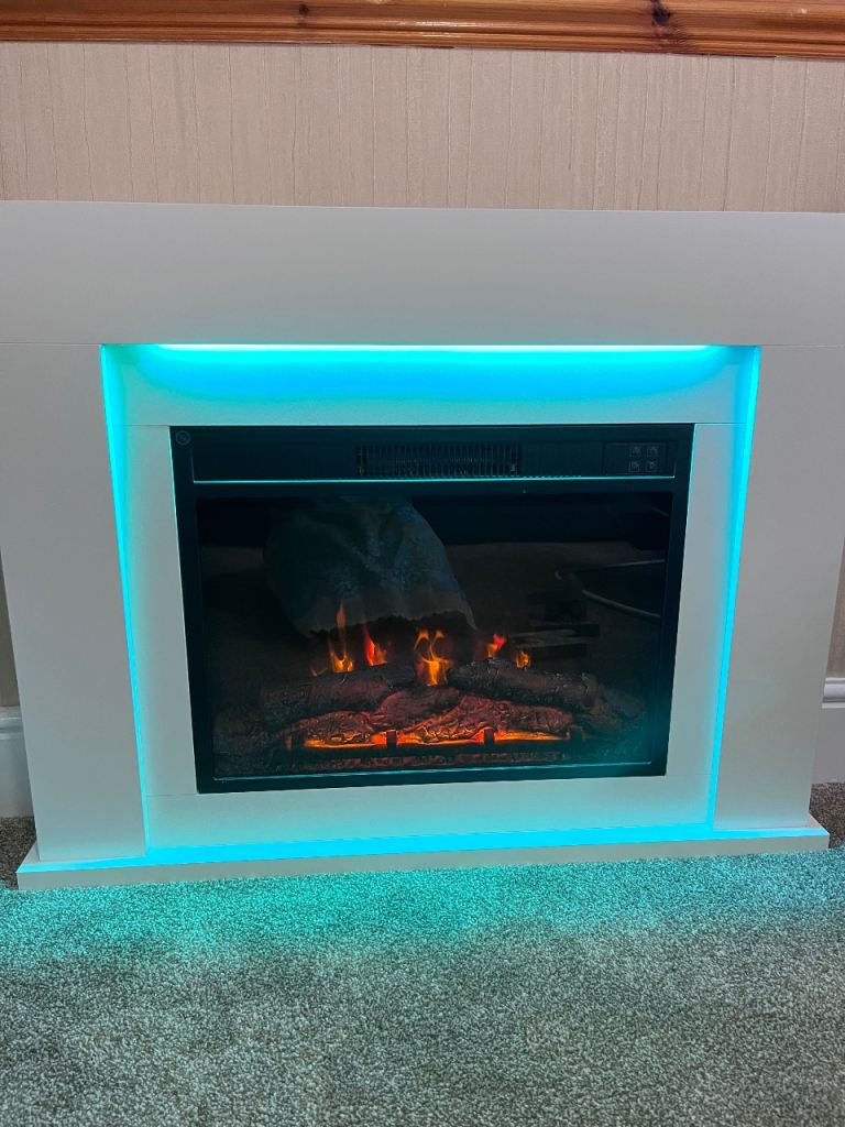 Electric Fireplace with LED Lighting – As Good As New | in Small Heath ...