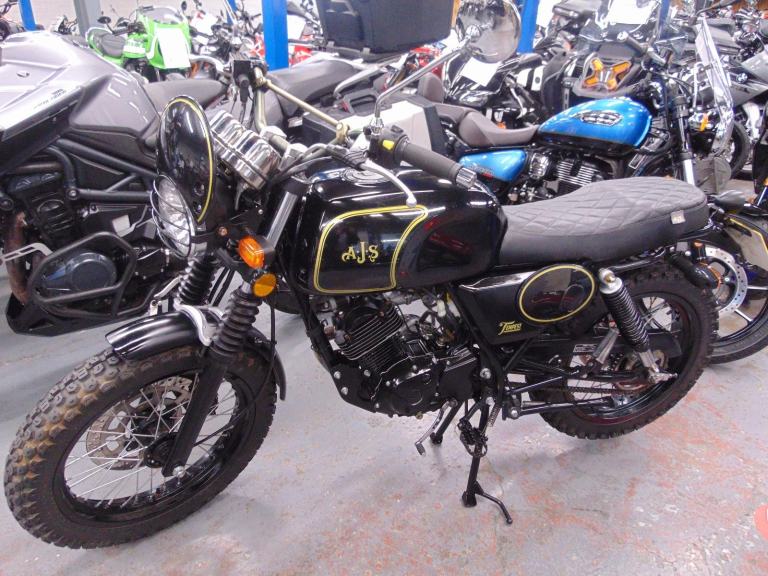 AJS Tempest 125 Adventure street scrambler low miles good runner serviced MOT  