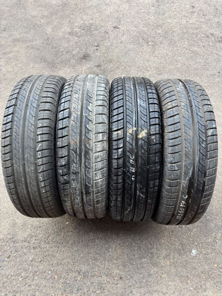 4x continental Van contact 185/60/17C 96/94R 6mm Tread 
