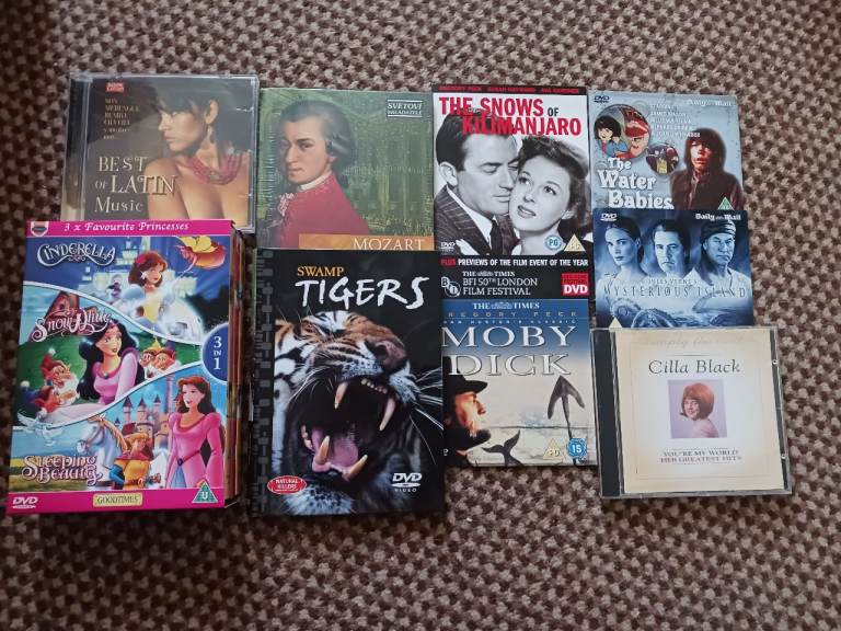 image for Free CDs and DVDs