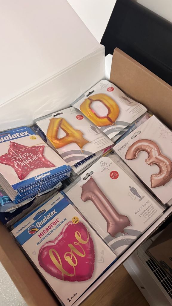 Balloon Making Equipment & Stock 