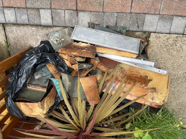 Free Old Water Tank Copper Scrap very heavy 