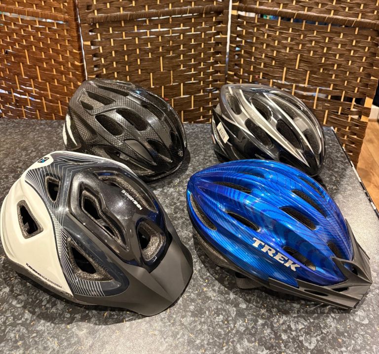 Helmets size from M-XXL( price for each one £8)