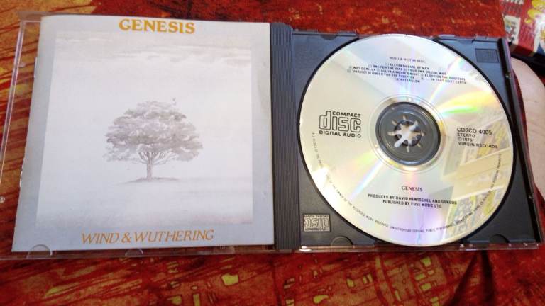 GENESIS WIND AND WUTHERING NO BARCODE EARLY ISSUE VIRGIN