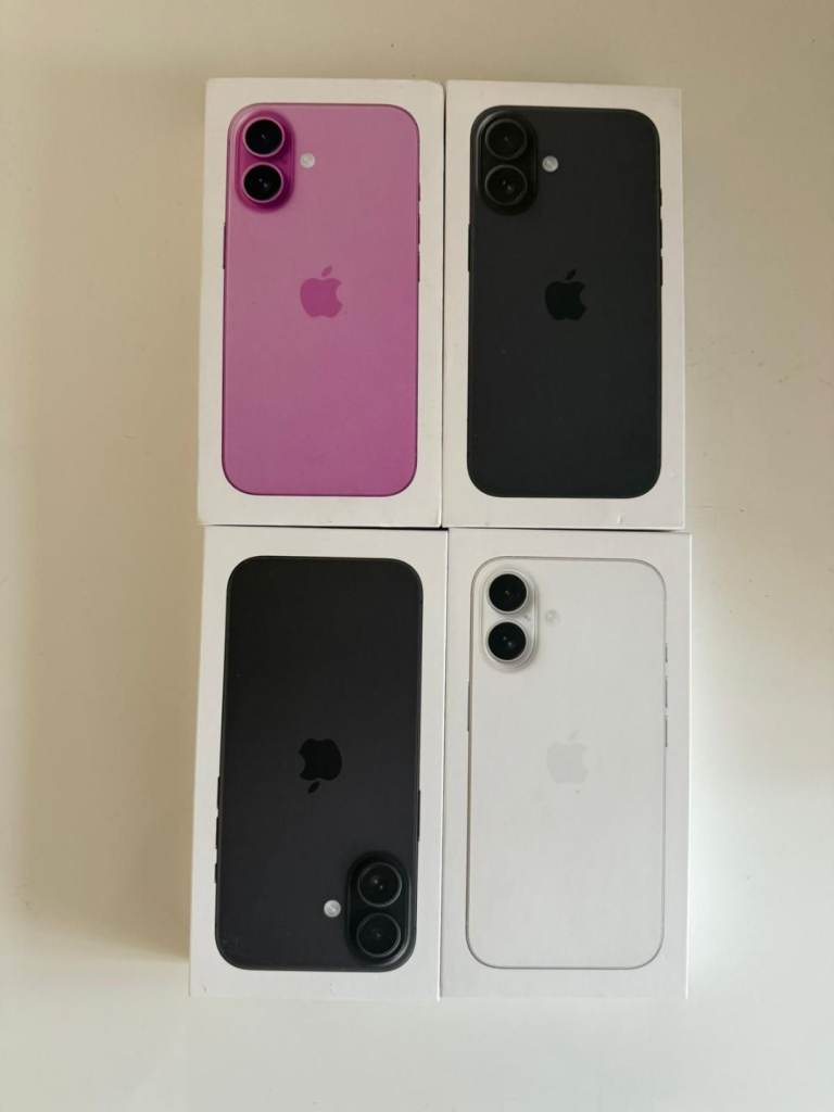 iPhone 16 128gb lik new £480 new £550 unlocked with Apple Warranty