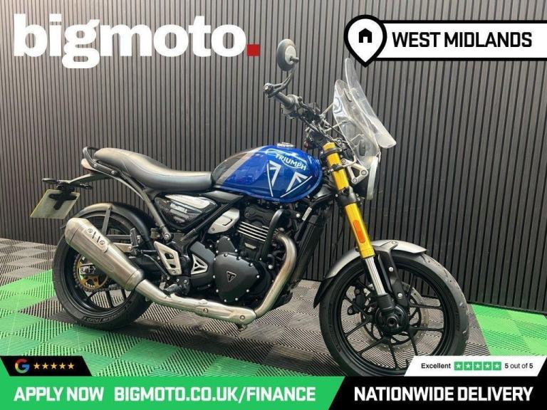 2024 73 TRIUMPH SPEED 400 FINANCE SPECIALISTS APPLY NOW