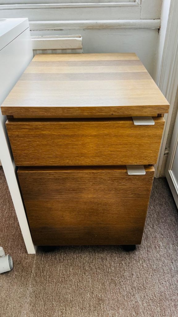 Wood filing cabinet 