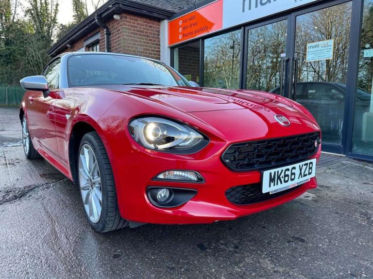 2016 Fiat 124 Spider 1.4 124 Spider Anniversary Edition MultiAir 2dr Convertible Petrol Manual