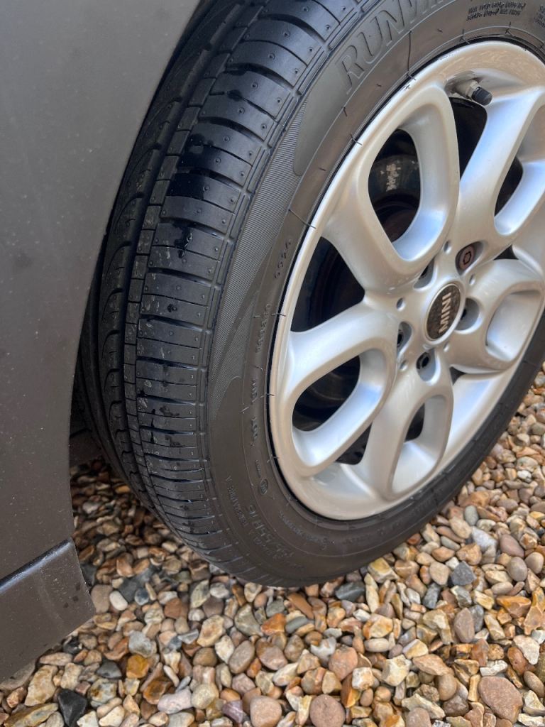 Mini copper s 16 inch alloys with tyres 